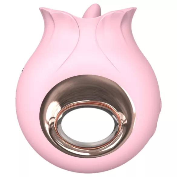 Sex HD French Kiss - likvibrator - clitorisstimulatie - siliconen roze