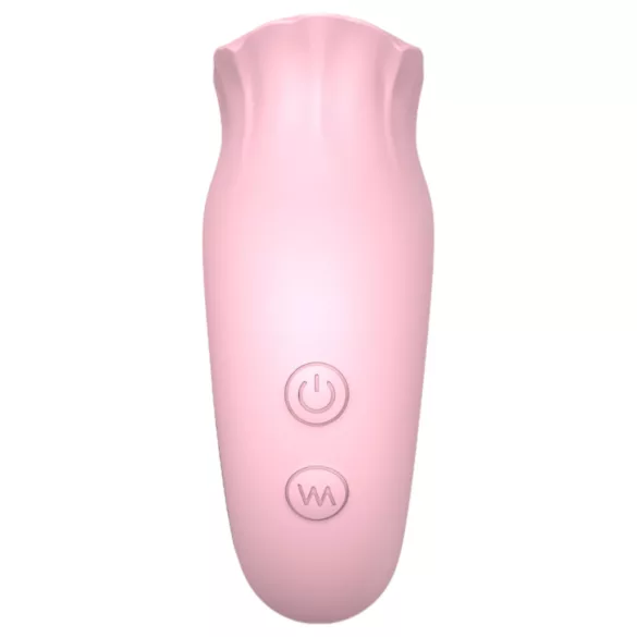 Sex HD French Kiss - likvibrator - clitorisstimulatie - siliconen roze
