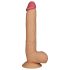 Lovetoy King-Sized - Realistische zuignap dildo - 25cm (natuurlijk)