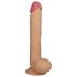 Lovetoy King-Sized - Realistische zuignap dildo - 25cm (natuurlijk)