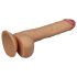 Lovetoy King-Sized - Realistische zuignap dildo - 25cm (natuurlijk)