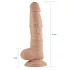 Lovetoy Real Extreme - dildo met zuignap - realistisch - huidkleur - 21cm