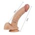 Lovetoy Real Extreme - G-punt dildo - 21cm (natuurlijk)