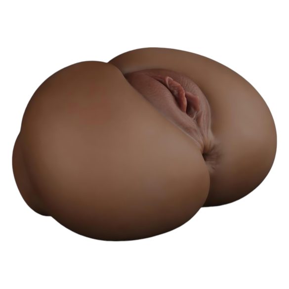 Lovetoy Streetgirl's 12 - Donkere kunstvagina met string