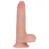 Lovetoy Nature Cock - realistische dildo - dubbel laag - 18cm - huidkleur