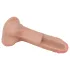 Lovetoy Nature Cock - realistische dildo - dubbel laag - 18cm - huidkleur