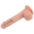 Lovetoy Nature Cock - Realistisch dildo met zuignap 21cm (natuur)