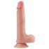 Lovetoy Nature Cock - levensechte dubbele laag dildo - 20 cm (natuurlijk)