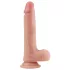 Lovetoy Nature Cock - realistische dildo - dubbel gelaagd - 20cm - huidkleur