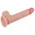 Lovetoy Nature Cock - realistische dildo - dubbel gelaagd - 20cm - huidkleur