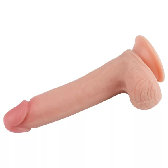 Lovetoy Nature Cock - realistische dildo - dubbel gelaagd - 20cm - huidkleur