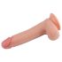 Lovetoy Nature Cock - levensechte dubbele laag dildo - 20 cm (natuurlijk)