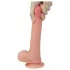 Lovetoy Nature Cock - realistische dildo - dubbel gelaagd - 20cm - huidkleur