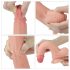 Lovetoy Nature Cock - levensechte dubbele laag dildo - 20 cm (natuurlijk)