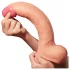 Lovetoy Nature Cock - realistische dildo - dubbel gelaagd - 30cm huidkleurig