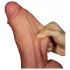 Lovetoy - realistische dildo - dubbel laags - 26cm - huidskleur