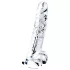 Lovetoy Flawless Clear - dildo met zuignap - 19 cm (transparant)