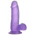 Lovetoy Jelly Studs - Dildo met Zuignap 15 cm (Paars)