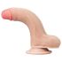 Lovetoy Sliding-Skin - Dubbele Laag Dildo - 18cm (Natuurlijk)