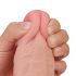 Lovetoy Sliding-Skin - Tweelaags dildo - 23 cm (natuurlijk)