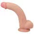 Lovetoy Sliding-Skin - dildo met dubbele laag - 23cm - huidkleurig
