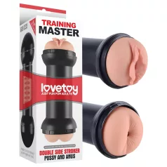   Lovetoy - masturbator vagina en anus - realistisch - huidkleur