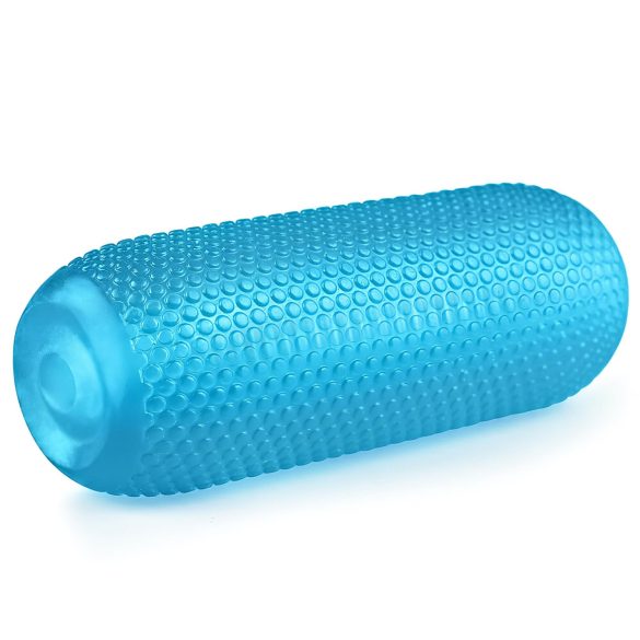 Lovetoy Training Master - Dubbelzijdige ribbel masturbator (blauw)