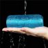 Lovetoy Training Master - Dubbelzijdige ribbel masturbator (blauw)