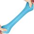 Lovetoy Training Master - Dubbelzijdige ribbel masturbator (blauw)