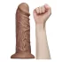 Lovetoy Chubby - dildo met zuignap - realistisch - 25cm - huidskleur