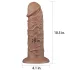 Lovetoy Chubby - dildo met zuignap - realistisch - 25cm - huidskleur