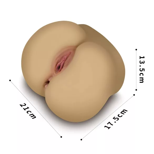 Lovetoy Streetgirl's 4 - kunstvagina en poepertorso (huidskleur)