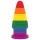 Lovetoy Prider - anale buttplug - 15 cm - regenboog