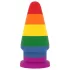 Lovetoy Prider - anale buttplug - 15 cm - regenboog