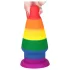 Lovetoy Prider - anale buttplug - 15 cm - regenboog