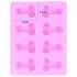 Penisvorm ijsblokjesmaker - silicone - roze