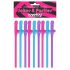 Lovetoy - realistische penisrietjes (roze-blauw-paars)