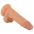 Mr. Rude - realistische dildo met zuignap - 19 cm - huidkleur