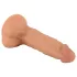 Mr. Rude - realistische dildo met zuignap - 19 cm - huidkleur
