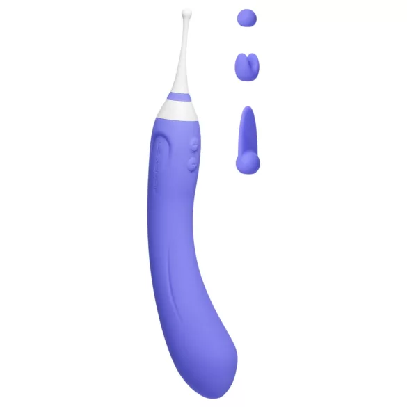 Lovense Hyphy - App-gestuurde 2-in-1 vibrator (paars)