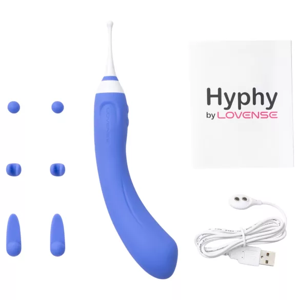 Lovense Hyphy - App-gestuurde 2-in-1 vibrator (paars)