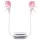Lovense Gemini - App-gestuurde vibrerende tepelklemmen (roze)