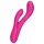 Lovense Osci 3 - rabbit vibrator - opzetstuk voor clitoris - siliconen roze