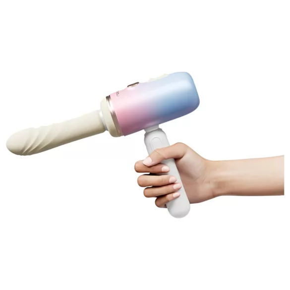 LOVENSE Spinel - 3-in-1 stotende vibrator (wit)