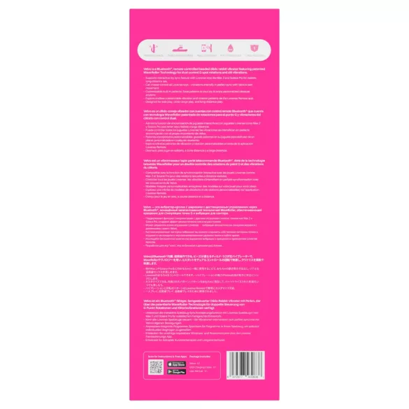 Lovense Velvo - App-gestuurde kralenvibrator (roze)
