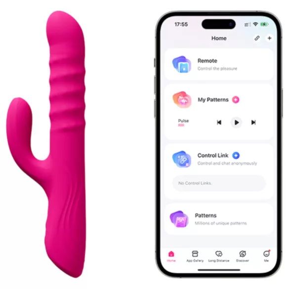 Lovense Velvo - App-gestuurde kralenvibrator (roze)