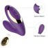 Tracy's Dog 2 - 2in1 luchtdruk vibrator (paars)