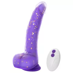   Tracy's Dog Jelivoy - realistische vibrator - 22cm - paars
