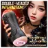 Leopard - mond- en kunstvagina-penisvibrator (naturel)