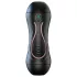 Leopard - mond- en kunstvagina-penisvibrator (naturel)